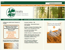 Tablet Screenshot of nafaforestry.org